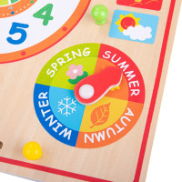 Bigjigs Toys Kalendár s hodinami