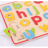 Bigjigs Toys Anglická malá abeceda s obrázkami