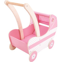 Bigjigs Toys Drevený kočík pre bábiky