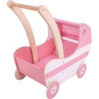 Bigjigs Toys Drevený kočík pre bábiky