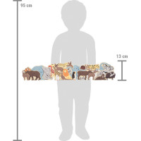 small foot Zvieracie puzzle písmená