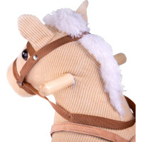 Bigjigs Toys Drevený hojdací kôň béžový