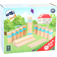 small foot Vikingské kocky Kubb