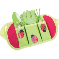 Bigjigs Toys Záhradné náradie Lienka