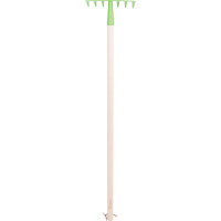Bigjigs Toys Záhradné hrable zelené