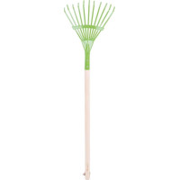 Bigjigs Toys Záhradné hrable na lístie zelené