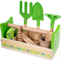 Bigjigs Toys Záhradnícky set v prepravke