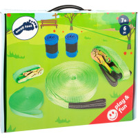 small foot Slackline set (vrátane ochrany stromu) - poškodený obal