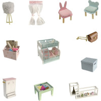 2Kids Toys miniatúra domčeka Útulná detská izba
