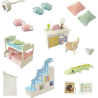 2Kids Toys miniatúra domčeka Spálňa sladkých snov