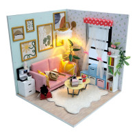 2Kids Toys miniatúra domčeka Obývacia izba Slnečný lúč