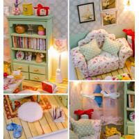 2Kids Toys miniatúra domčeka Rodinná sieň