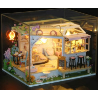 2Kids Toys miniatúra domčeka Mačacia kaviareň so záhradkou