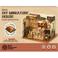 RoboTime 3D miniatúra domčeka Pekáreň