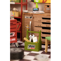 RoboTime miniatúra domčeka Garáž