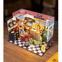 RoboTime miniatúra domčeka Garáž