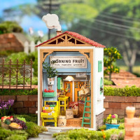 RoboTime miniatúra domčeka Obchod s ovocím