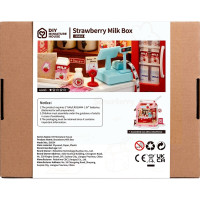 RoboTime miniatúra domčeka Mliečny bar Strawberry