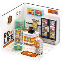 RoboTime miniatúra domčeka Obchod so zásobami