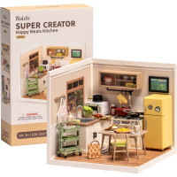 RoboTime miniatúra domčeka Kuchynka Happy Meals