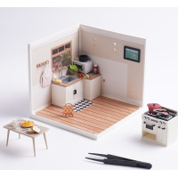 RoboTime miniatúra domčeka Kuchynka Happy Meals