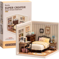 RoboTime miniatúra domčeka Spálňa Sweet Dream