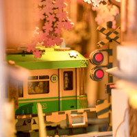 RoboTime Zarážka na knihy miniatúra domčeka Sakurová ulička