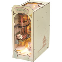 RoboTime 3D Puzzle Zarážka na knihy "Falling Sakura" (drevená)