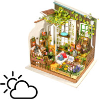 RoboTime miniatúra domčeka Záhradná terasa