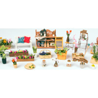 RoboTime miniatúra domčeka Záhradná terasa