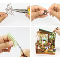 RoboTime miniatúra domčeka Záhradná terasa