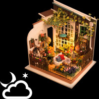 RoboTime miniatúra domčeka Záhradná terasa