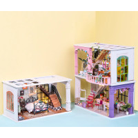 RoboTime miniatúra domčeka Podkrovná párty jedáleň