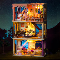 RoboTime miniatúra domčeka Podkrovná párty jedáleň