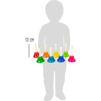 small foot Sada zvončekov pre malých hudobníkov 8 ks