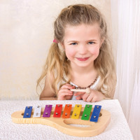 Bino Xylofón kovový oblúkový