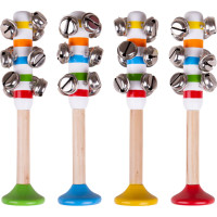 Bigjigs Toys Rolničky pruhované 1 ks
