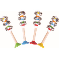 Bigjigs Toys Rolničky pruhované 1 ks