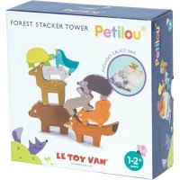 Le Toy Van Petilou Skladacia veža zvieratká