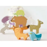 Le Toy Van Petilou Skladacia veža zvieratká