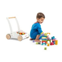 Le Toy Van Petilou Vozík s dúhovými kockami