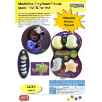 Alexander PlayFoam® Boule kreatívna sada svietiaca