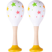 Bigjigs Toys Rumba guľa hviezdičky Junior 2 ks