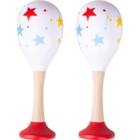 Bigjigs Toys Rumba guľa hviezdičky 2 ks
