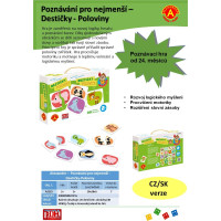 Alexander Poznávanie pre najmenších - Doštičky - polovice