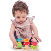 Le Toy Van Petilou skladacie kocky veselá záhradka