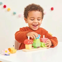 Le Toy Van Petilou skladacie kocky veselá záhradka