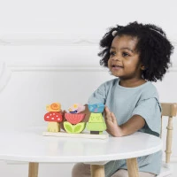 Le Toy Van Petilou skladacie kocky veselá záhradka