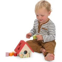 Le Toy Van Petilou Vtáčia búdka s tvarmi
