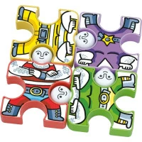 Quercetti Acrobats Stacking Blocks